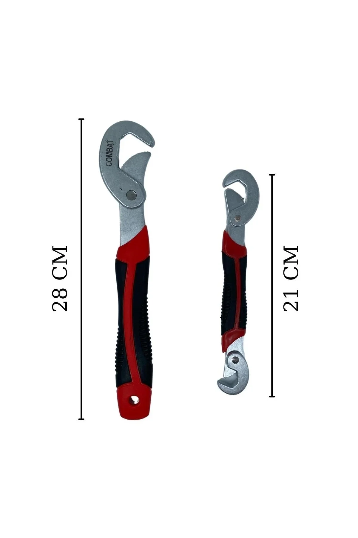 Çok Fonksiyonlu Ergonok Ayarlanabilir Büyük Küçük Akıllı Pense Anahtar 2li Set