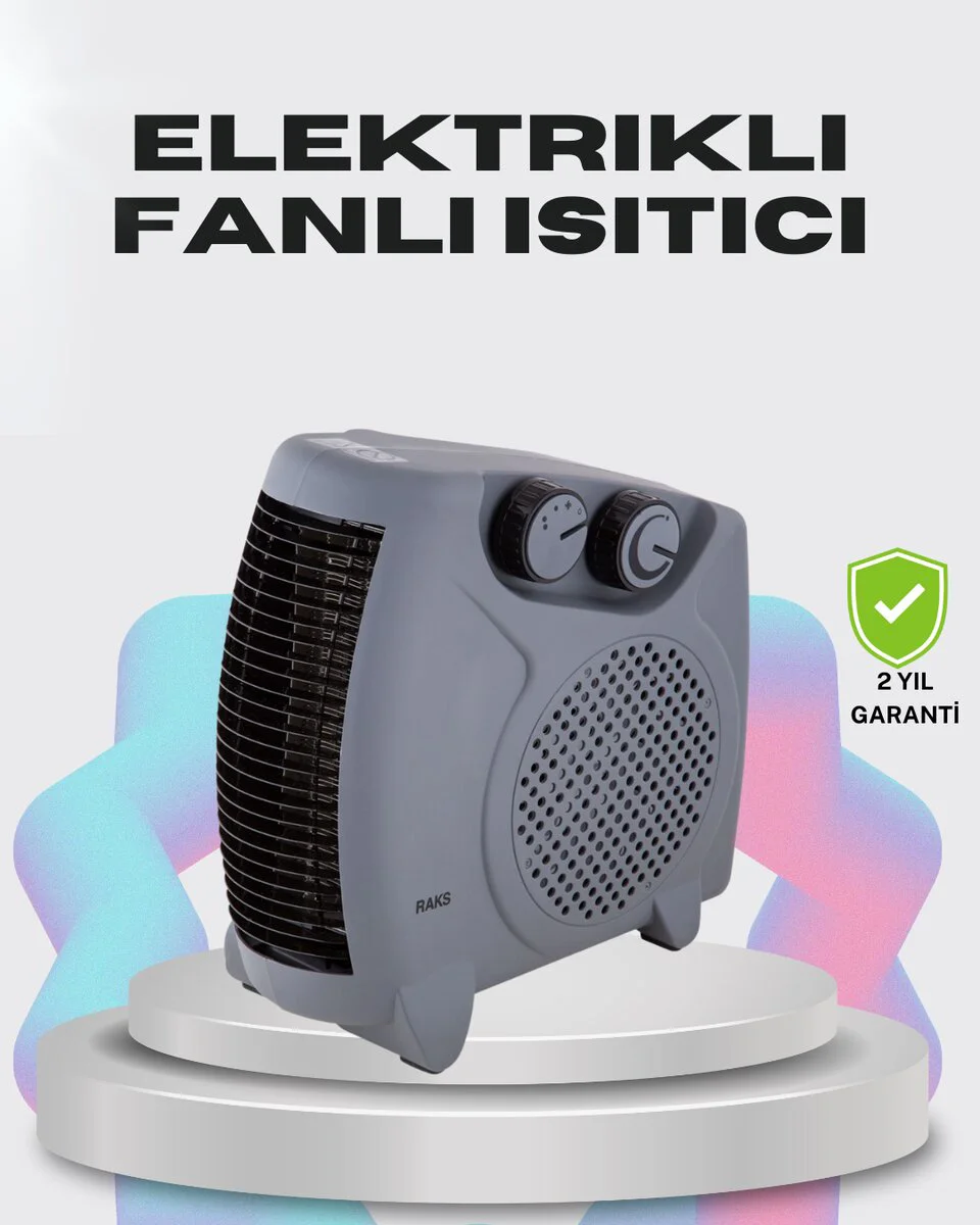 Çok Fonksiyonlu Fanlı Isıtıcı - 4 Mevsim Isıtma ve Soğutma Modu ile Pratik Çözüm