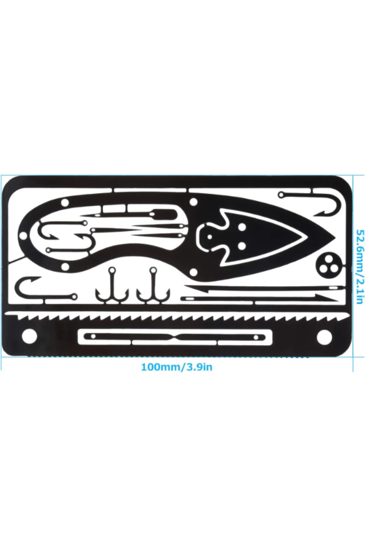 Çok Fonksiyonlu Hayatta Kalma Balıkçı Kiti