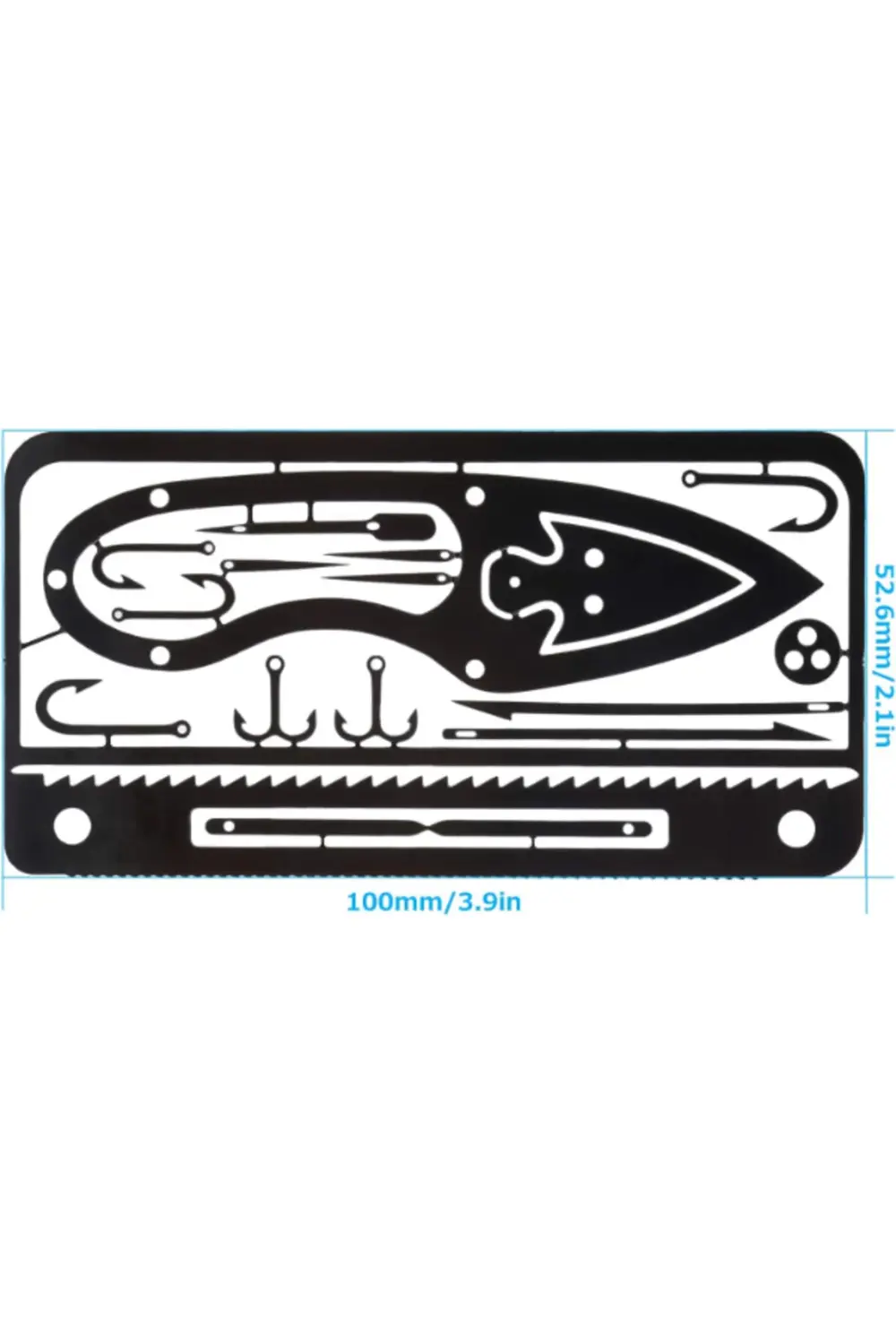 Kanonik Education Çok Fonksiyonlu Hayatta Kalma Balıkçı Kiti