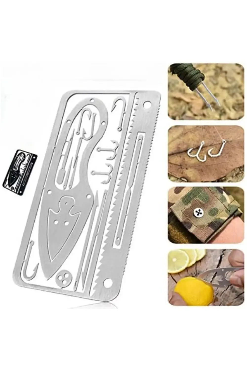 Kanonik Education Çok Fonksiyonlu Hayatta Kalma Balıkçı Kiti