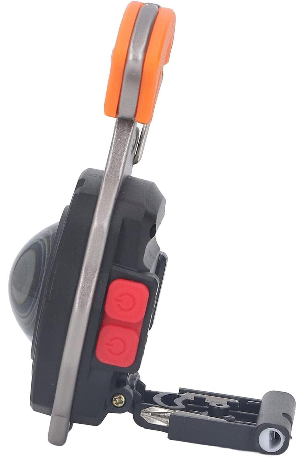 Çok Fonksiyonlu Mini Led Lamba Anahtarlık ve Çakmak USB Şarjlı Ka