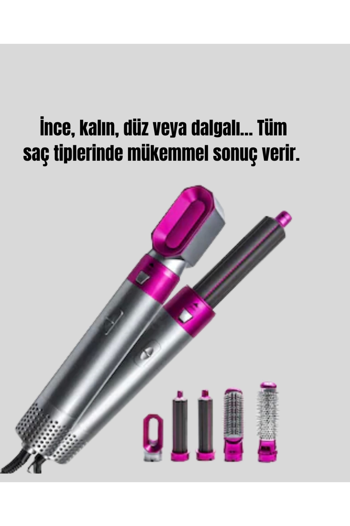 Rby Çok Fonksiyonlu Saç Kurutma Ve Şekillendirme Makinesi 5 Başlik
