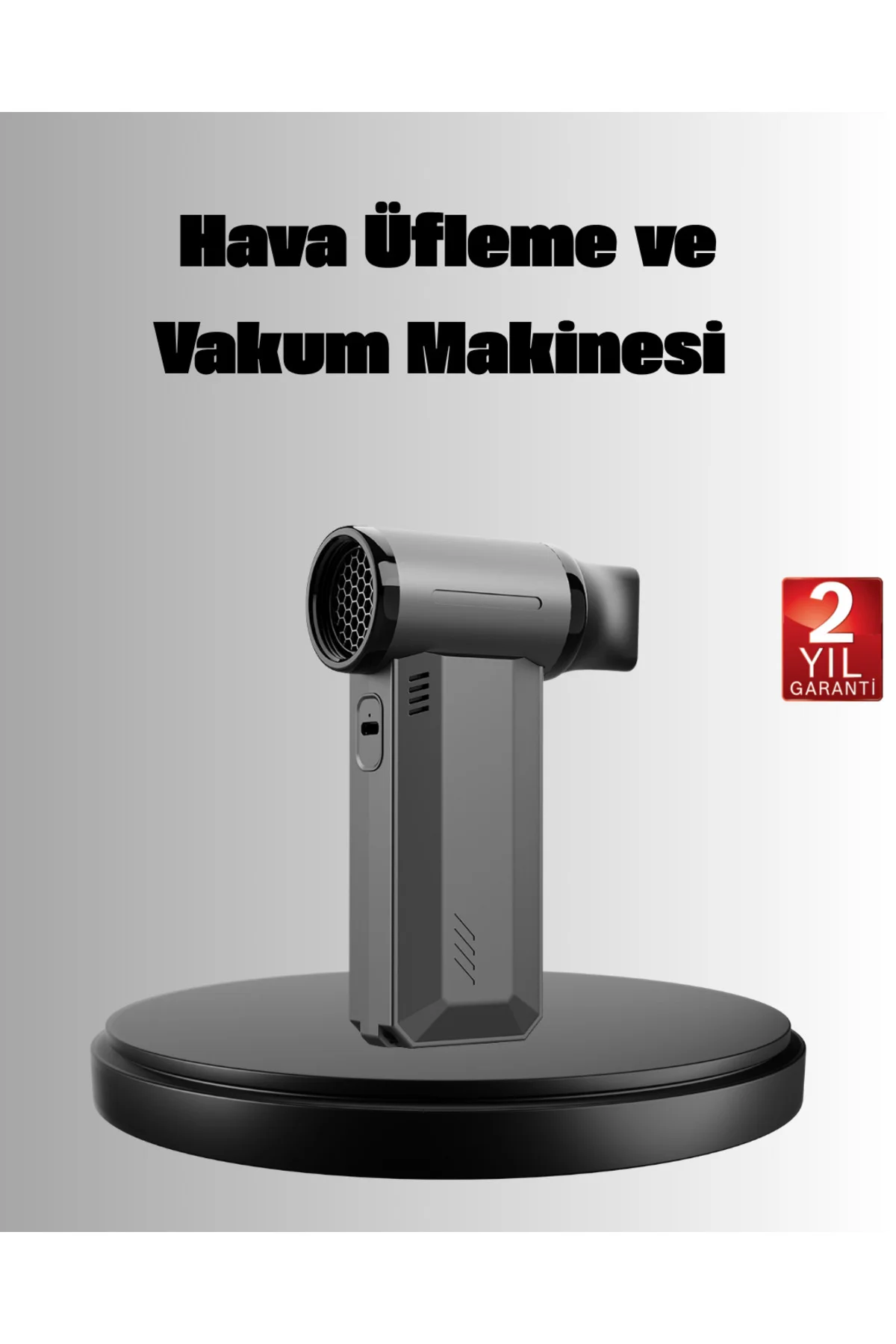 Çok Fonksiyonlu Şarjlı Hava Üfleme Ve Vakum Makinesi