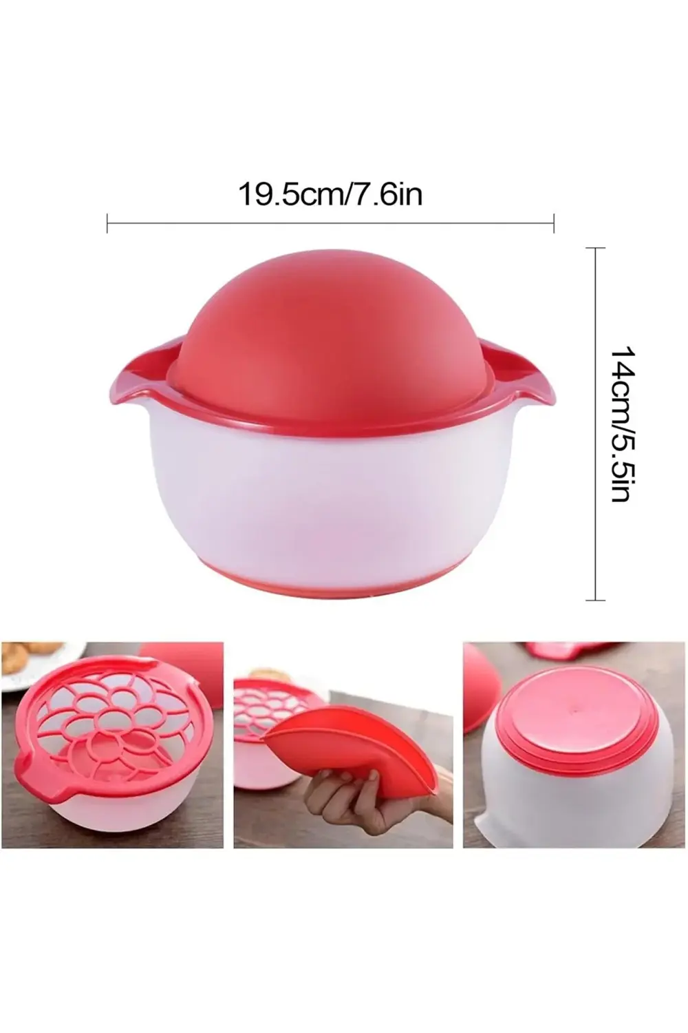 ÇOK FONKSİYONLU SEBZE MEYVE SOYMA KASESİ (K295)