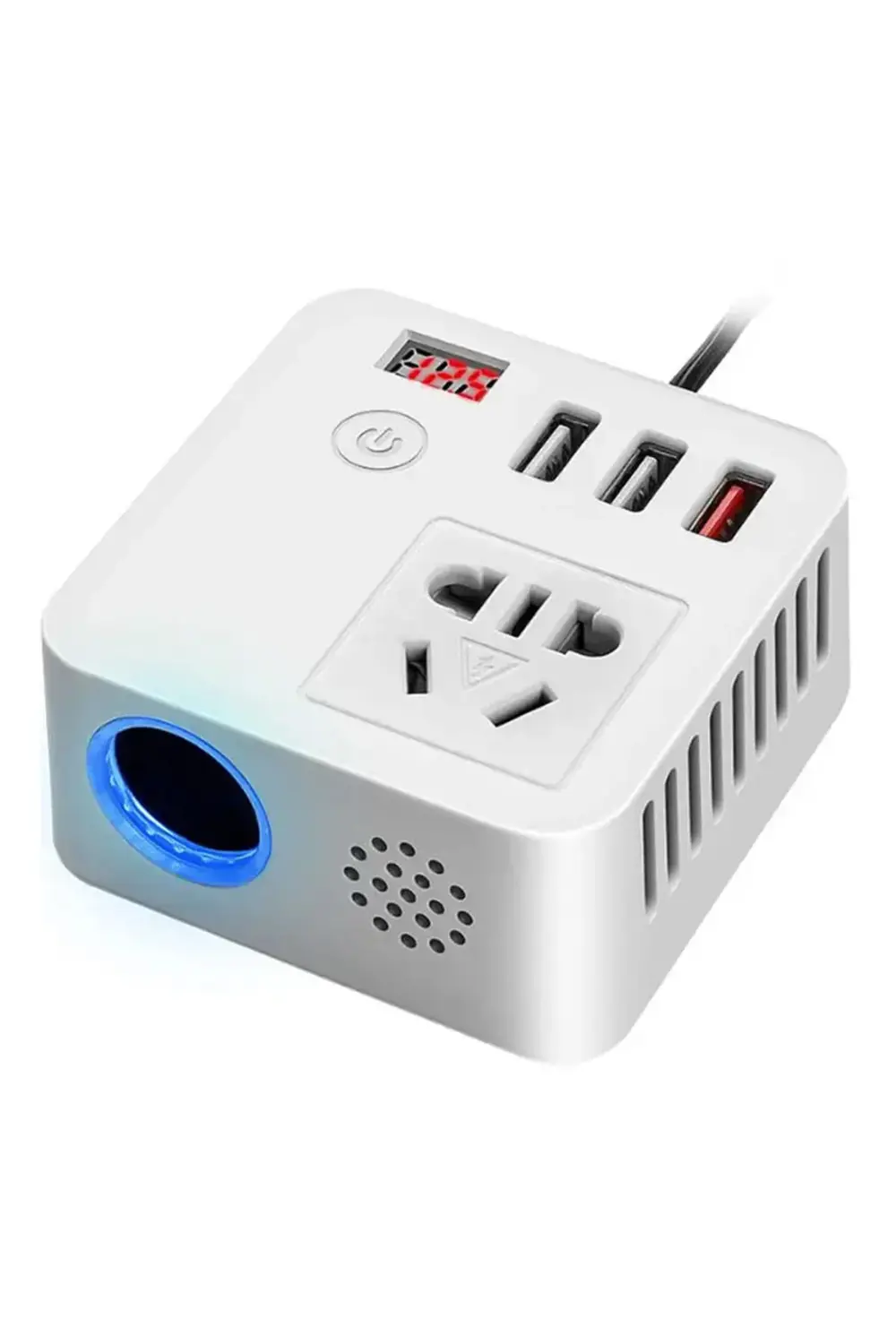Çok Fonksiyonlu Usb Araç Invertörü 12v/24v 220v Güç Dönüştürücü Çok Fonksiyonlu Usb Araç Invertörü 12v/24v 220v Güç Dönüştürücü