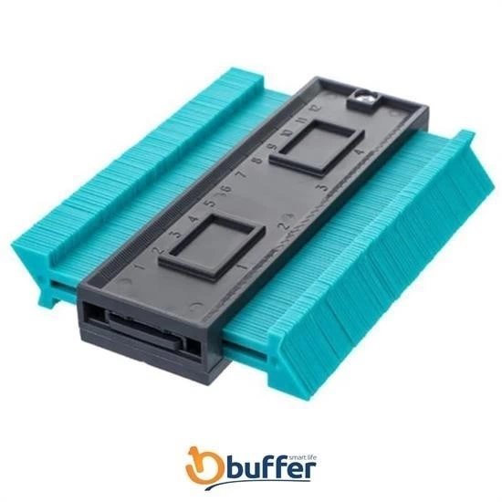 Çok Fonksiyonlu Plastik Kontur Ölçüm Cihazı Ahşap Fayans Şekillen