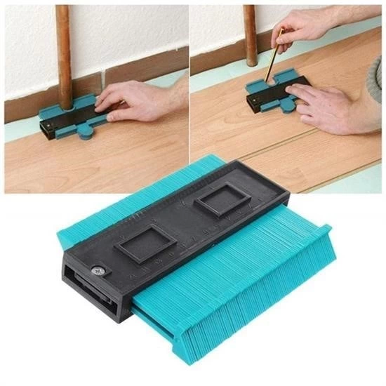 Çok Fonksiyonlu Plastik Kontur Ölçüm Cihazı Ahşap Fayans Şekillen