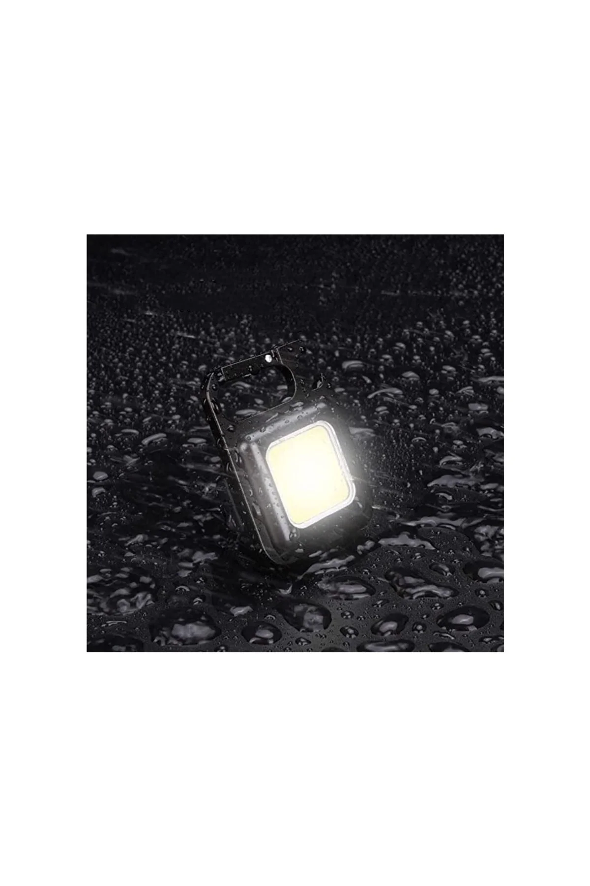 Çok Işlevli Şarj Edilebilir Mini LED Anahtarlık El Feneri