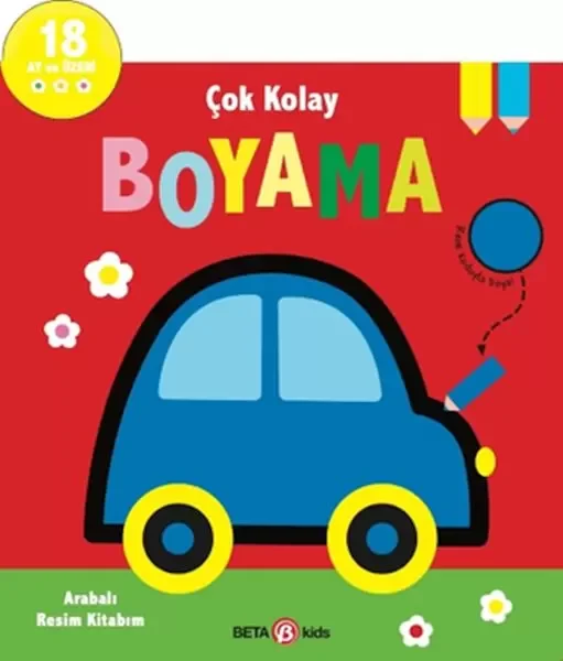 Çok Kolay Boyama Arabalı Resim Kitabım Fiyatı, Yorumları ve Özellikleri