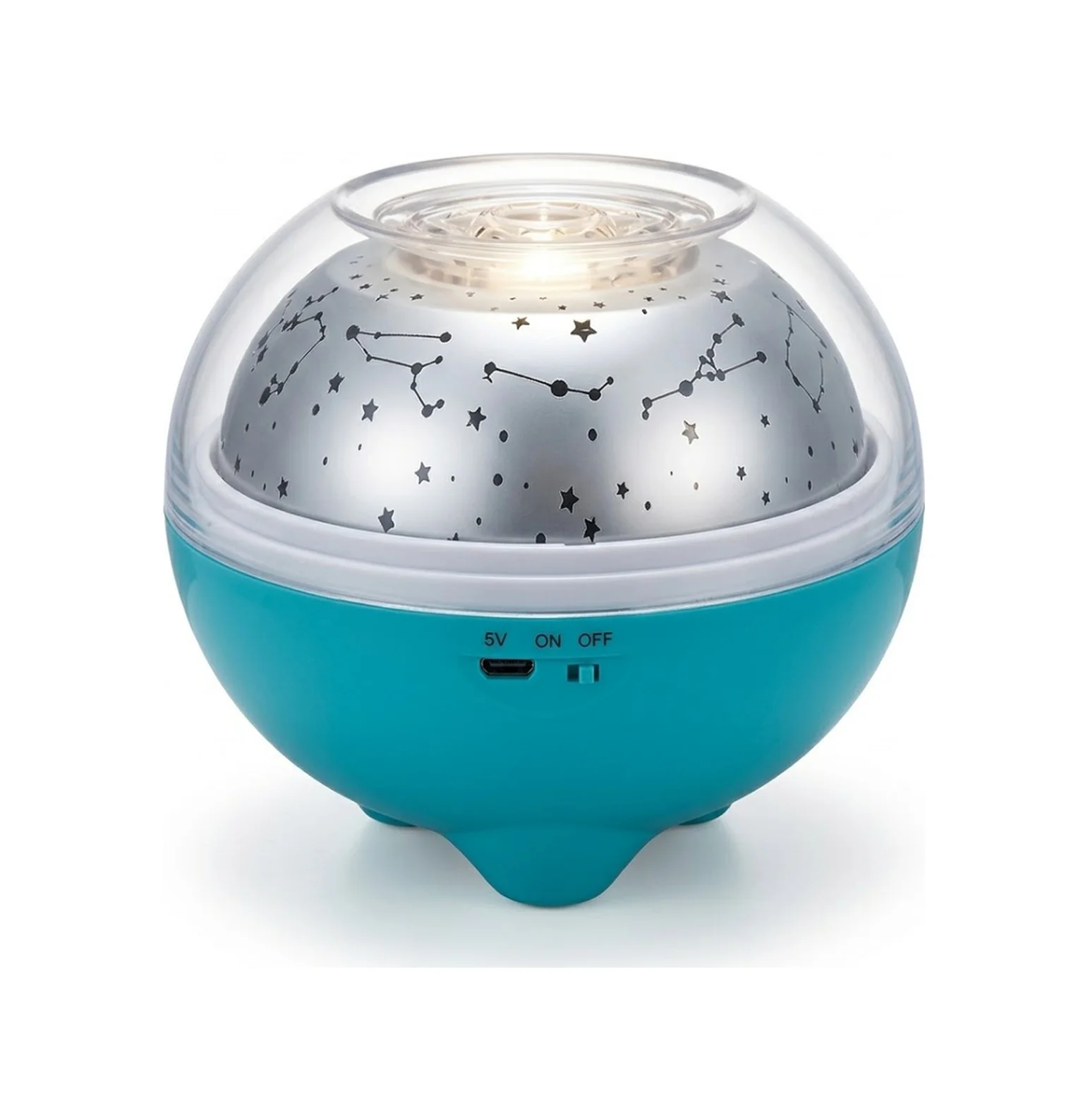 Çok Renkli Led Yıldız Projektör Gece Lambası Bluetooth Müzik Çala