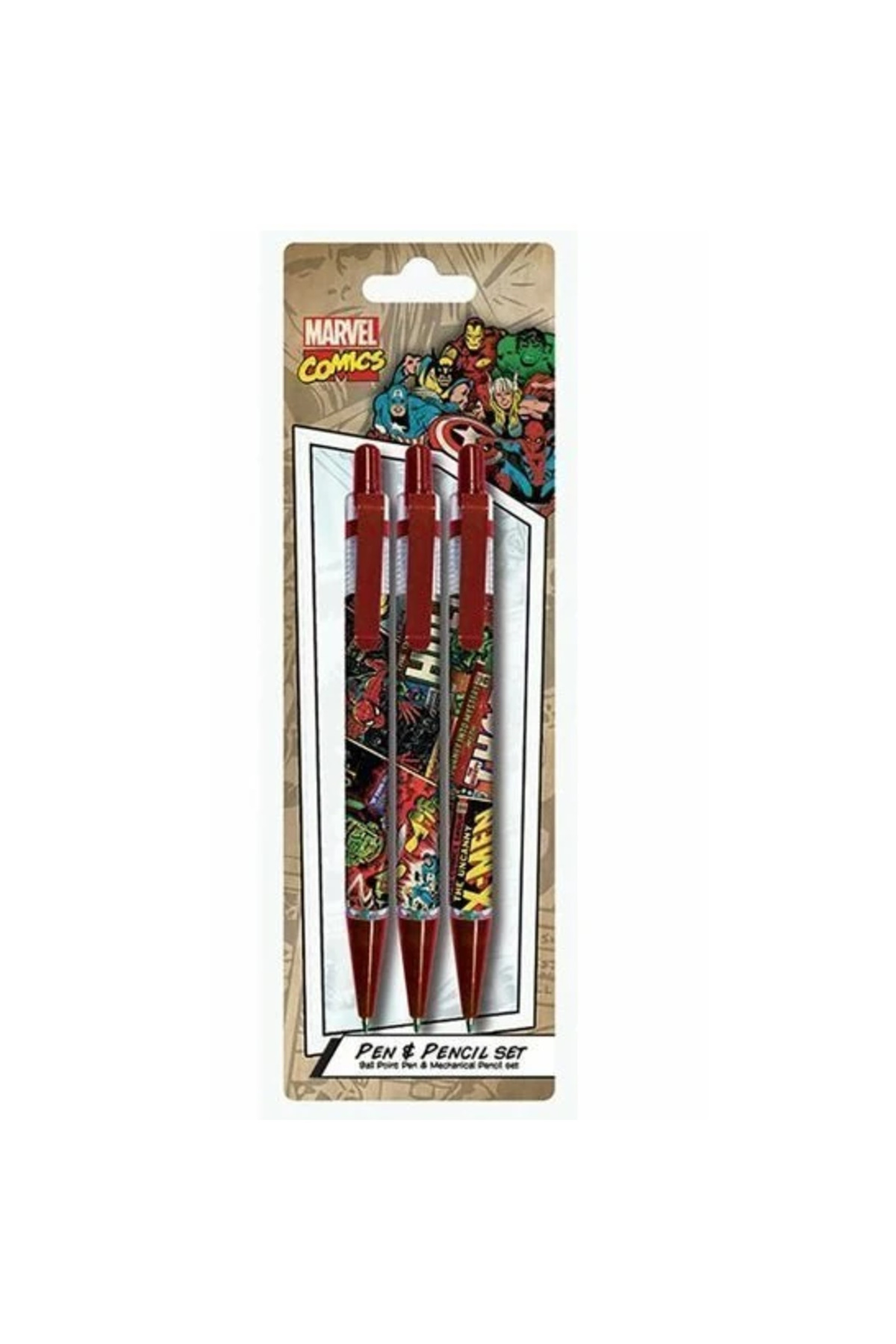 Çok Renkli Tükenmez Marvel Retro SR71709