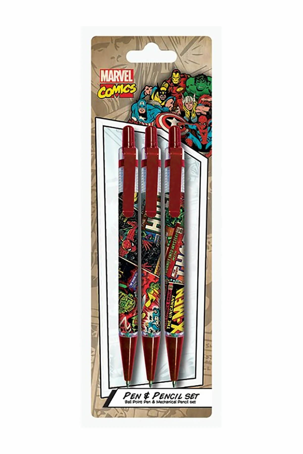 Çok Renkli Tükenmez Marvel Retro SR71709