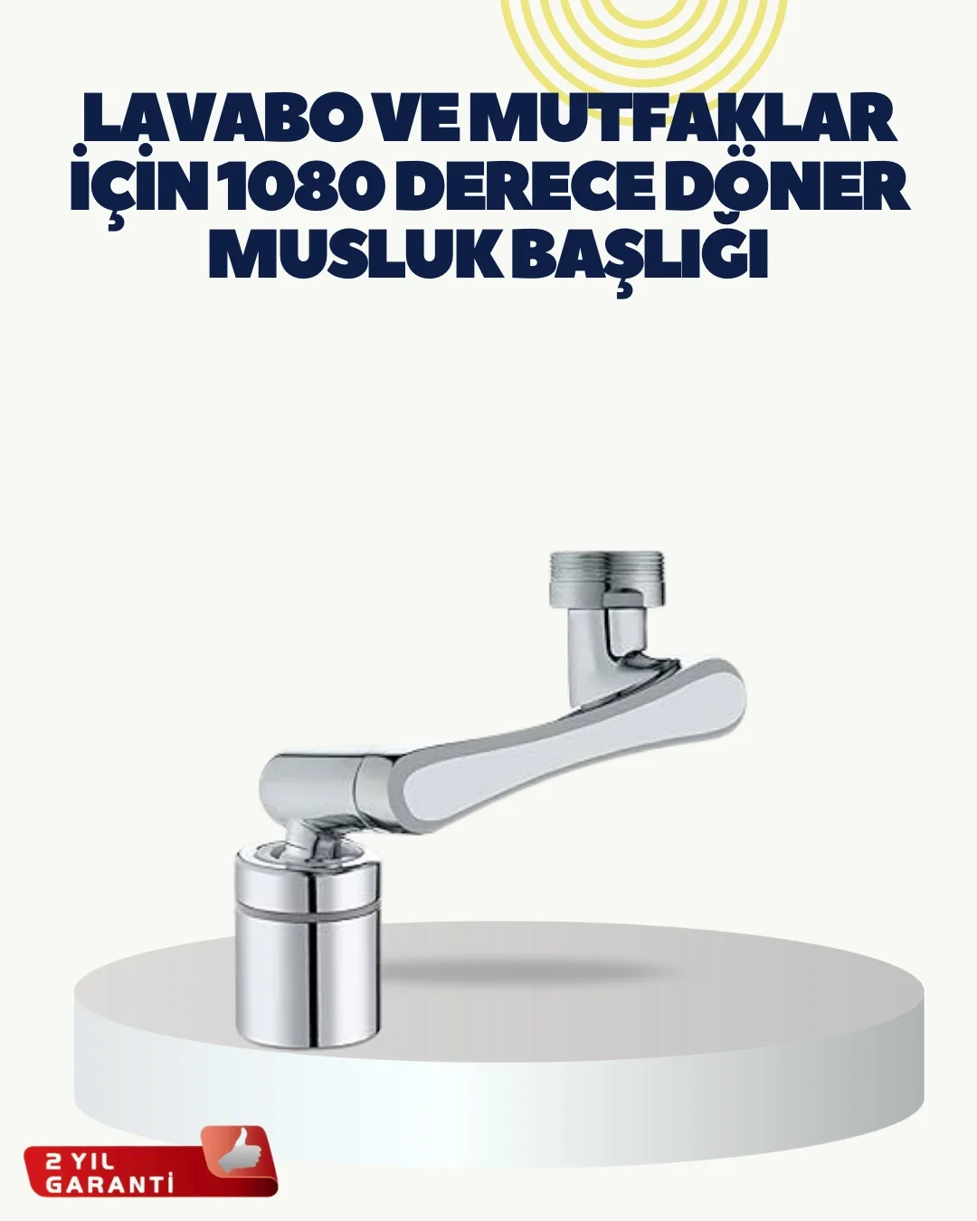 Çok Yönlü Dönebilen Musluk Başlığı 2 Fonksiyonlu Su Akışı Fiyatı, Yorumları ve Özellikleri