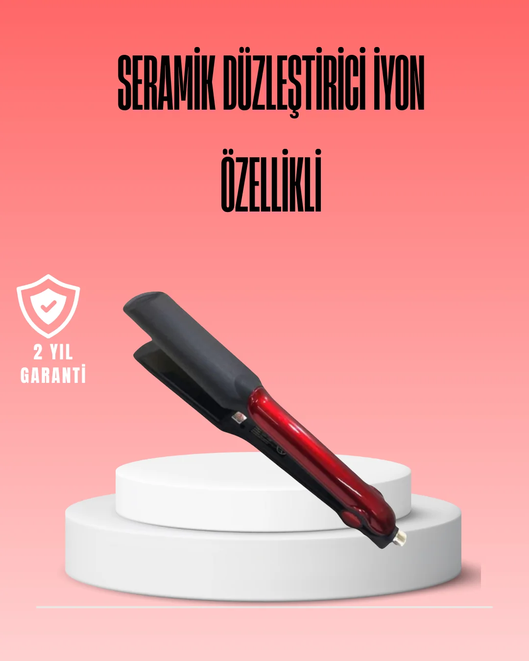 Çok Yönlü Kullanım Sunan Saç Düzleştirici – Düzleştirici ve Hacim