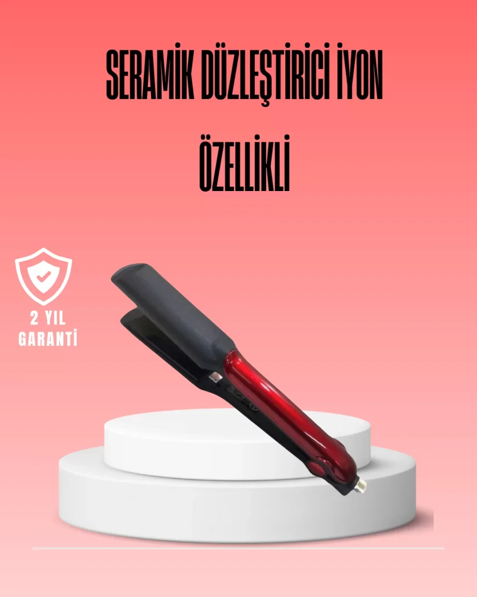 Çok Yönlü Kullanım Sunan Saç Düzleştirici – Düzleştirici ve Hacim Verici - Lisinya Çok Yönlü Kullanım Sunan Saç Düzleştirici – Düzleştirici ve Hacim Verici - Lisinya