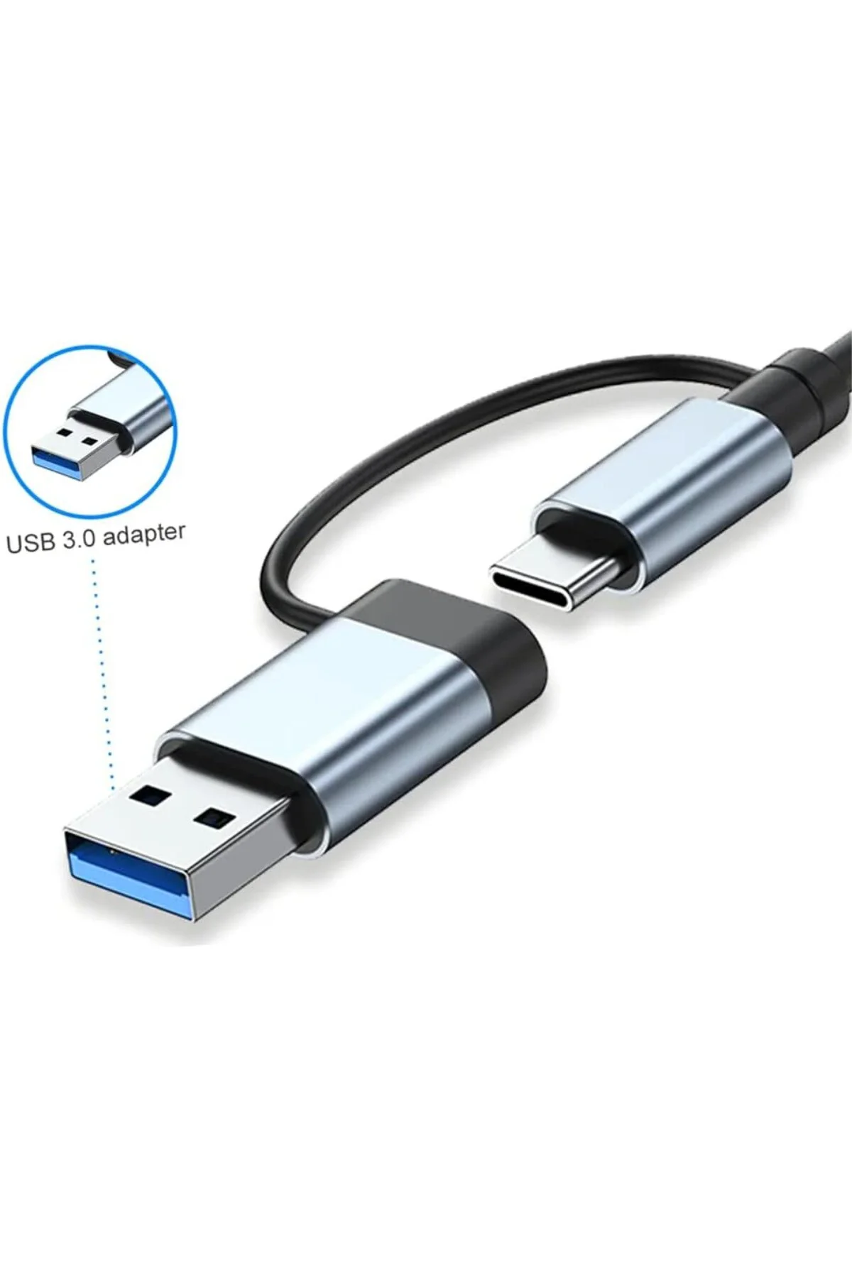 Çoklayıcı Adaptör 7in1 USB/Type-c To USB A, USB C Macbook uyumlu Çoklayıcı Adaptör 7in1 USB/Type-c To USB A, USB C Macbook uyumlu