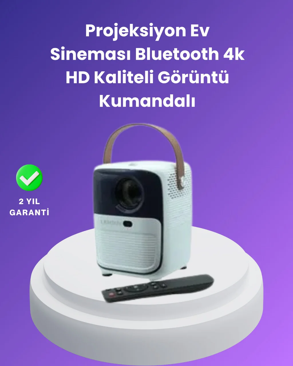 Çoklu Giriş Destekli Projektör Hdmı, Usb Ve Kulaklık Bağlantı Seçenekleriyle Geniş Uyumluluk - Lisinya