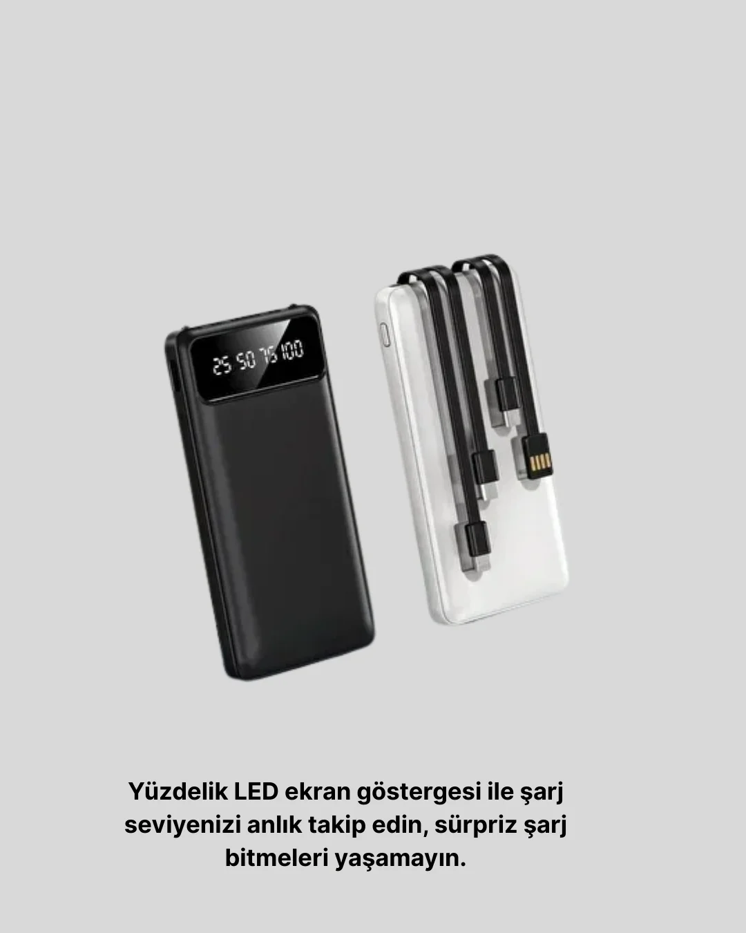 Çoklu Güvenlik Korumalı 20.000 mAh Powerbank Fener Özellikli Fiyatı, Yorumları ve Özellikleri