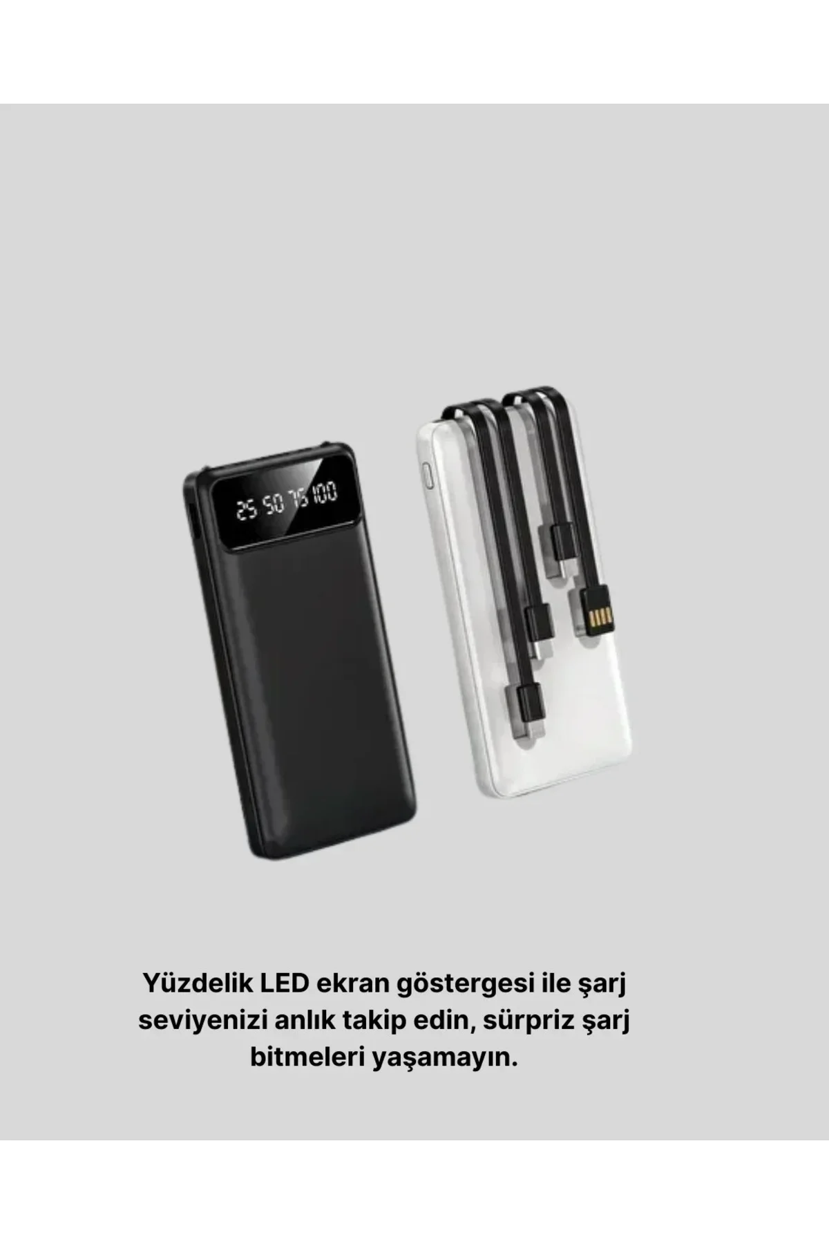 Çoklu Güvenlik Korumalı 20.000 mAh Powerbank Fener Özellikli Çoklu Güvenlik Korumalı 20.000 mAh Powerbank Fener Özellikli