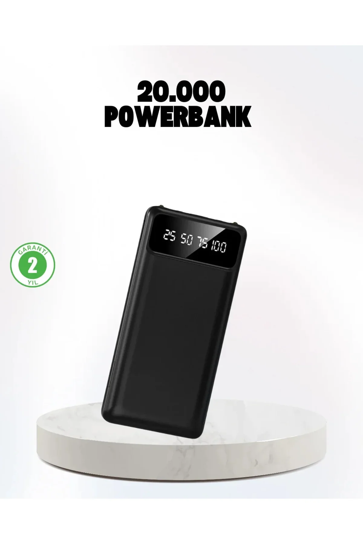 Çoklu Güvenlik Korumalı 20.000 mAh Powerbank Fener Özellikli Çoklu Güvenlik Korumalı 20.000 mAh Powerbank Fener Özellikli