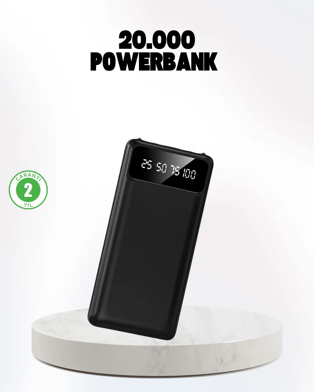 Çoklu Güvenlik Korumalı 20.000 mAh Powerbank Fener Özellikli Fiyatı, Yorumları ve Özellikleri