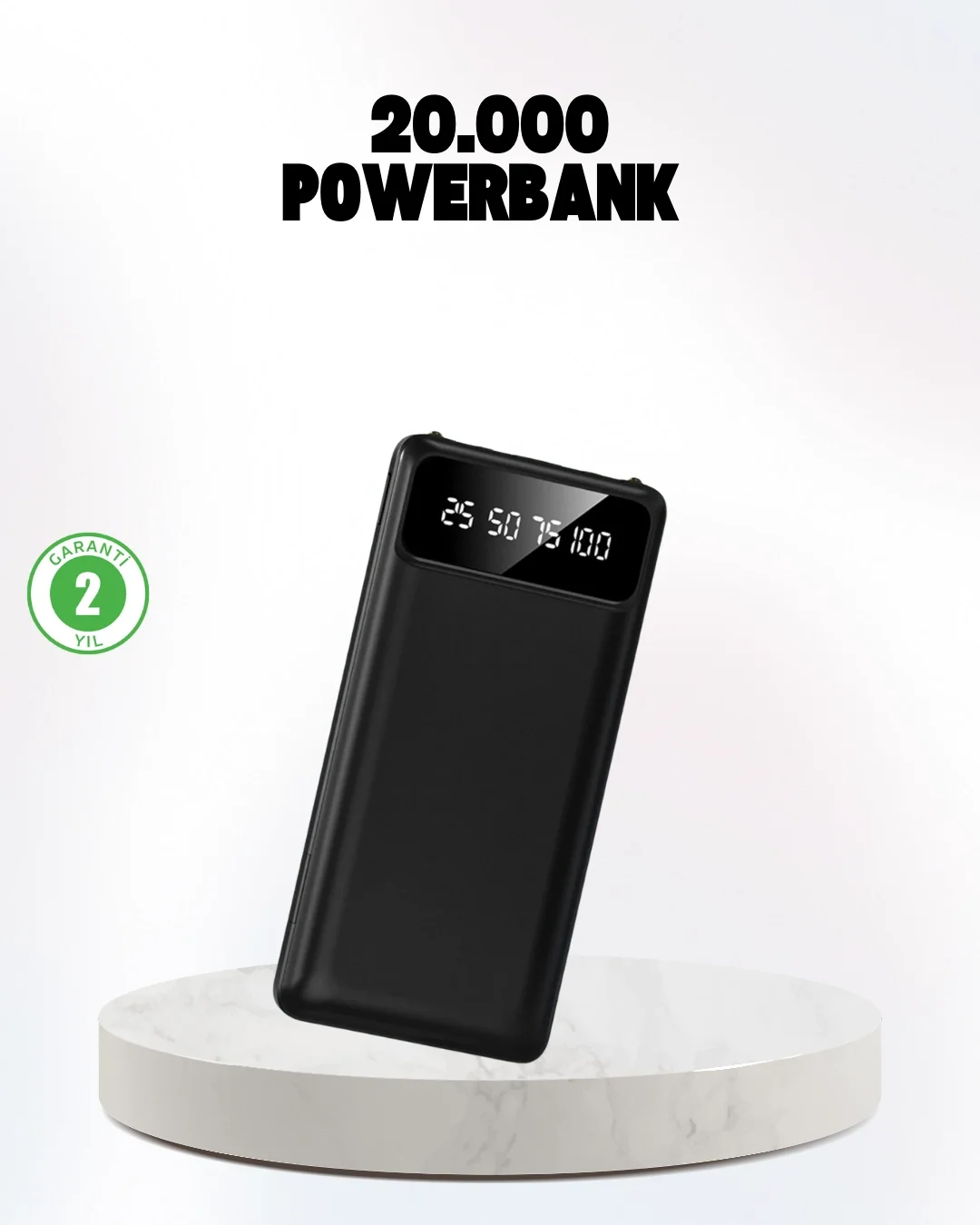 Çoklu Güvenlik Korumalı 20.000 mAh Powerbank Fener Özellikli Fiyatı, Yorumları ve Özellikleri