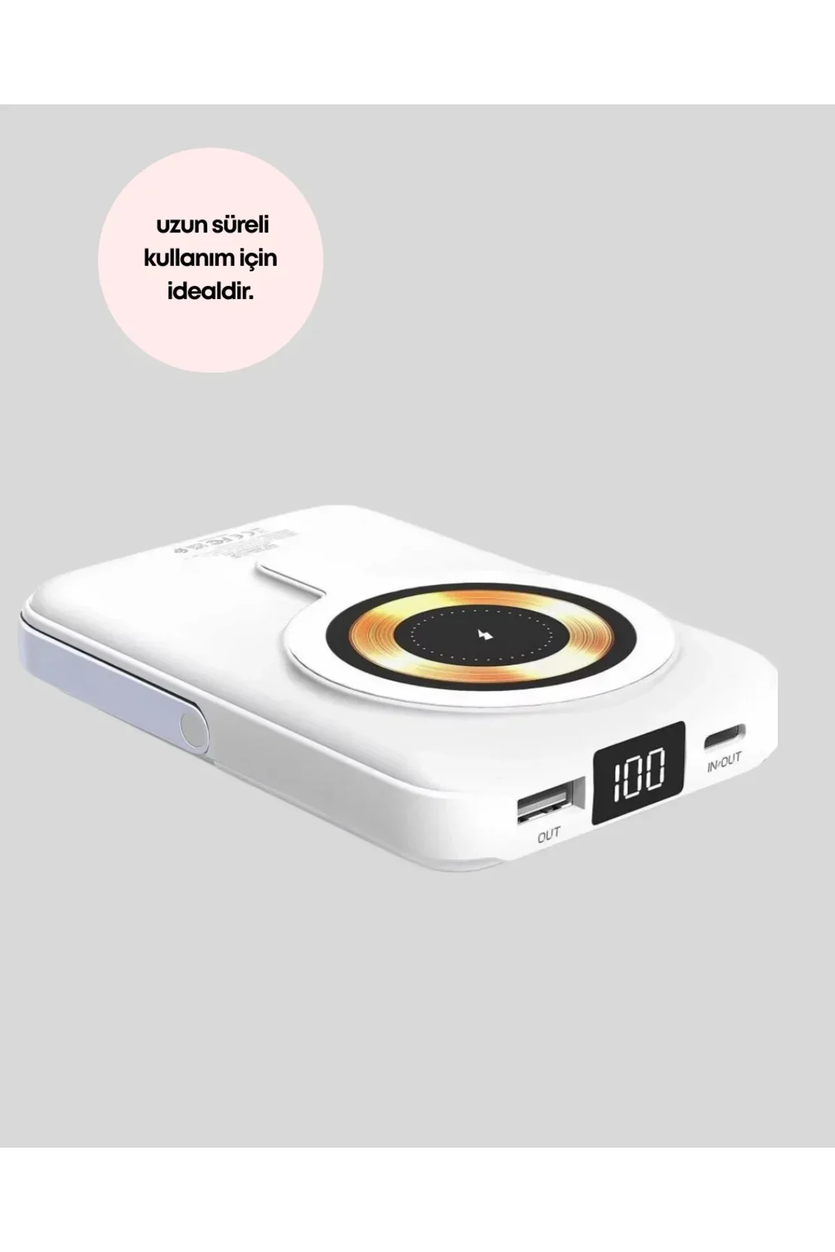 Çoklu Kablo Çıkışlı Taşınabilir Powerbank Kompakt Tasarım Çoklu Kablo Çıkışlı Taşınabilir Powerbank Kompakt Tasarım