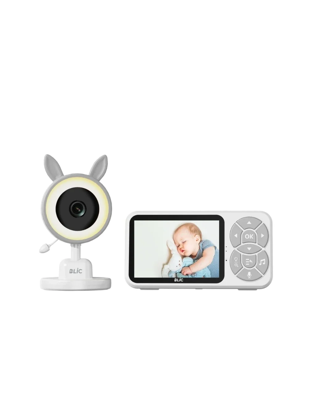 Çoklu Kamera Destekli Bebek İzleme Sistemi RGB Gece Lambalı Yeni 
