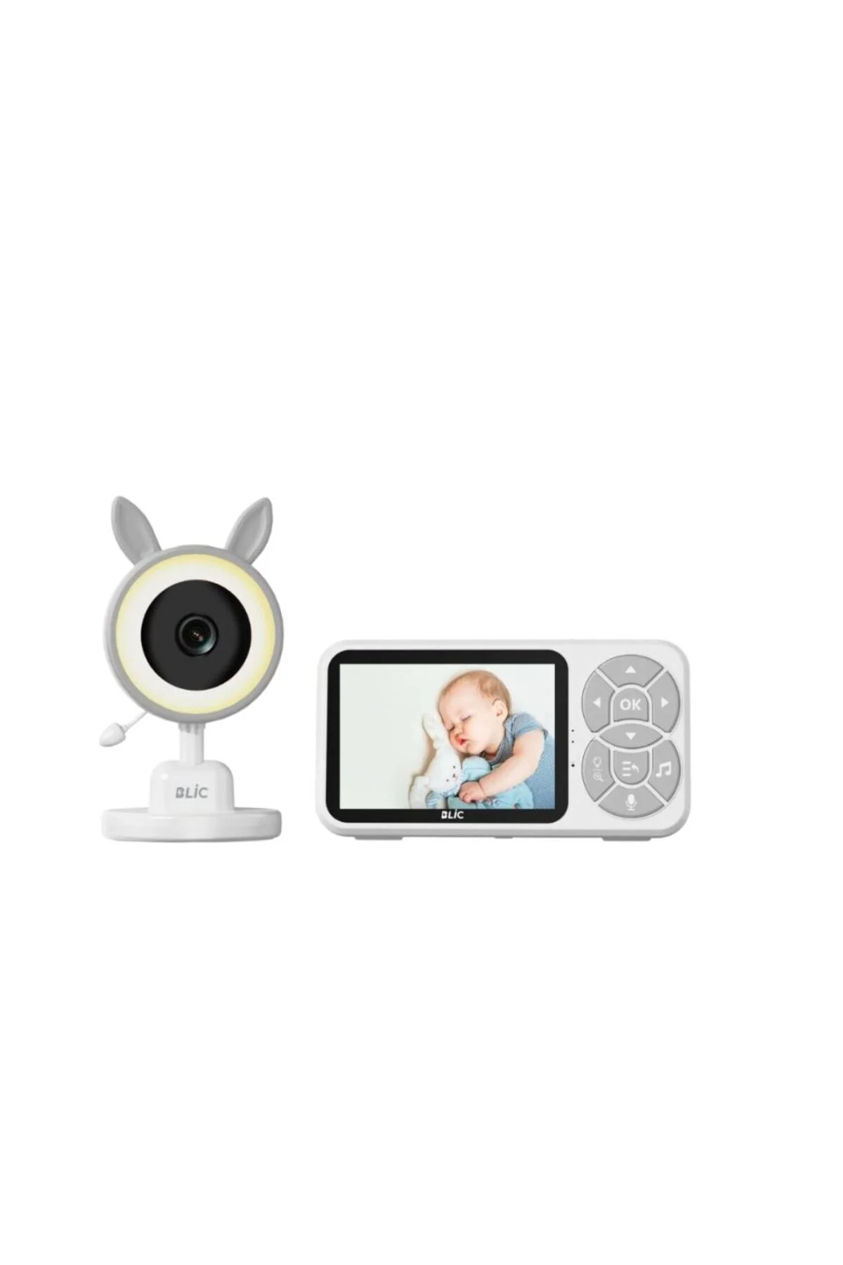 Çoklu Kamera Destekli Bebek İzleme Sistemi RGB Gece Lambalı