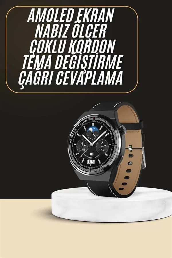 Çoklu Kordon Hediyeli Akıllı Saat Çağrı Cevaplama Müzik Dinleme D