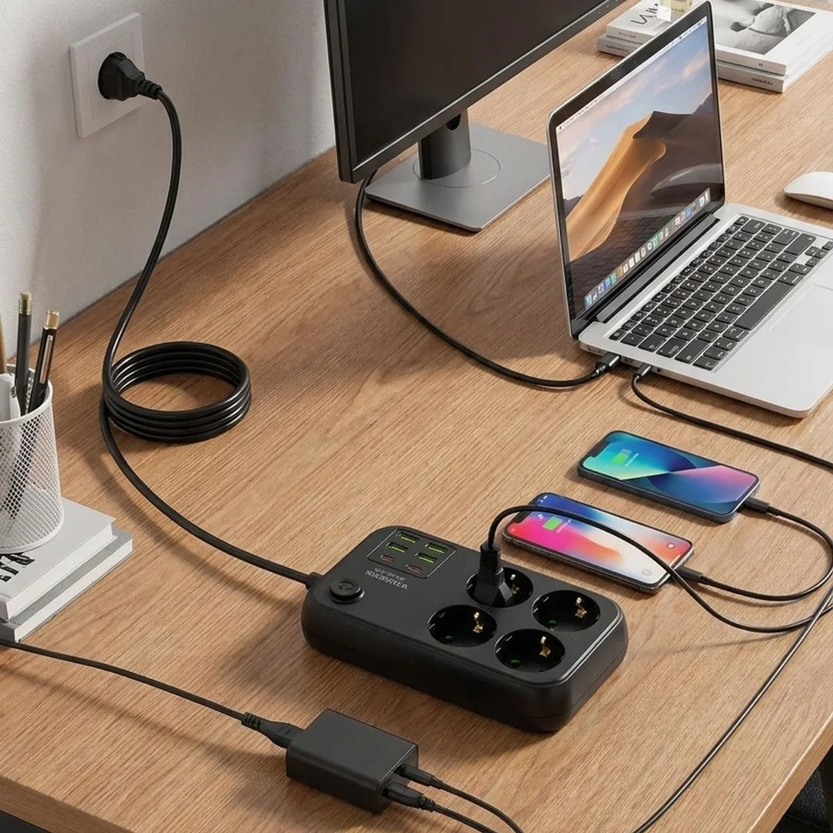 Çoklu Priz Uzatma Kablosu 4 Soket + 4 USB + 2 Type-C – Termal Akım Korumalı, Isıya Dayanıklı, Çocuk Korumalı Güvenli Priz 100-250V Çoklu Priz Uzatma Kablosu 4 Soket + 4 USB + 2 Type-C – Termal Akım Korumalı, Isıya Dayanıklı, Çocuk Korumalı Güvenli Priz 100-250V Fiyatı, Yorumları ve Özellikleri