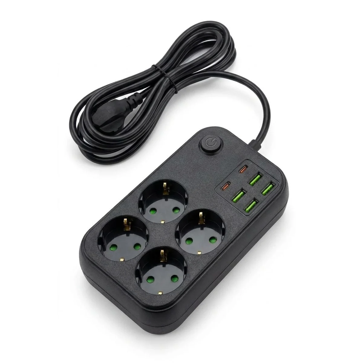 Çoklu Priz Uzatma Kablosu 4 Soket + 4 USB + 2 Type-C – Termal Akım Korumalı, Isıya Dayanıklı, Çocuk Korumalı Güvenli Priz 100-250V Çoklu Priz Uzatma Kablosu 4 Soket + 4 USB + 2 Type-C – Termal Akım Korumalı, Isıya Dayanıklı, Çocuk Korumalı Güvenli Priz 100-250V Fiyatı, Yorumları ve Özellikleri