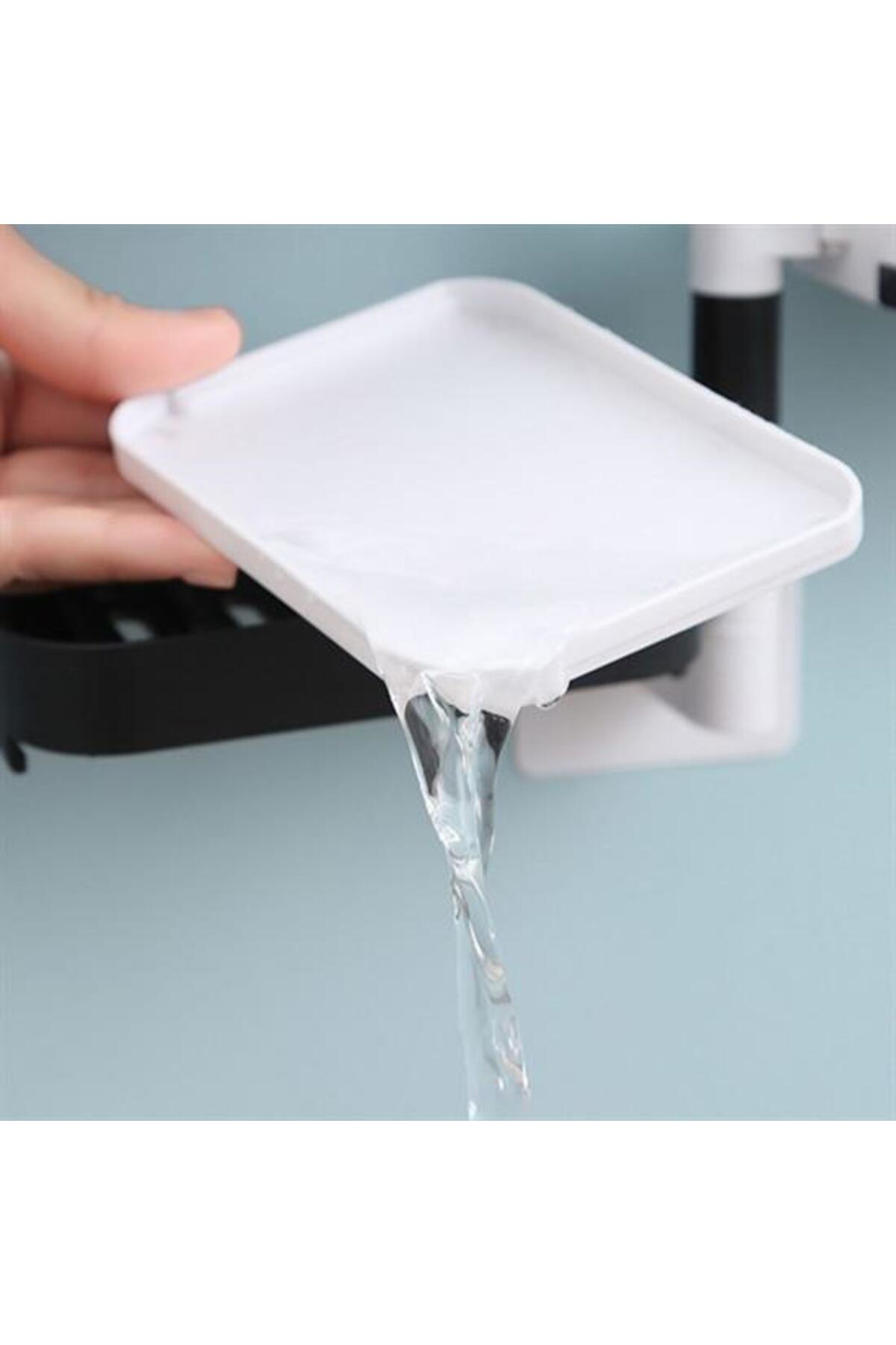 Ok Aksesuar Çoklu Sabun Tutucu Fonksiyonel Banyo Sabunluk Go50601014840