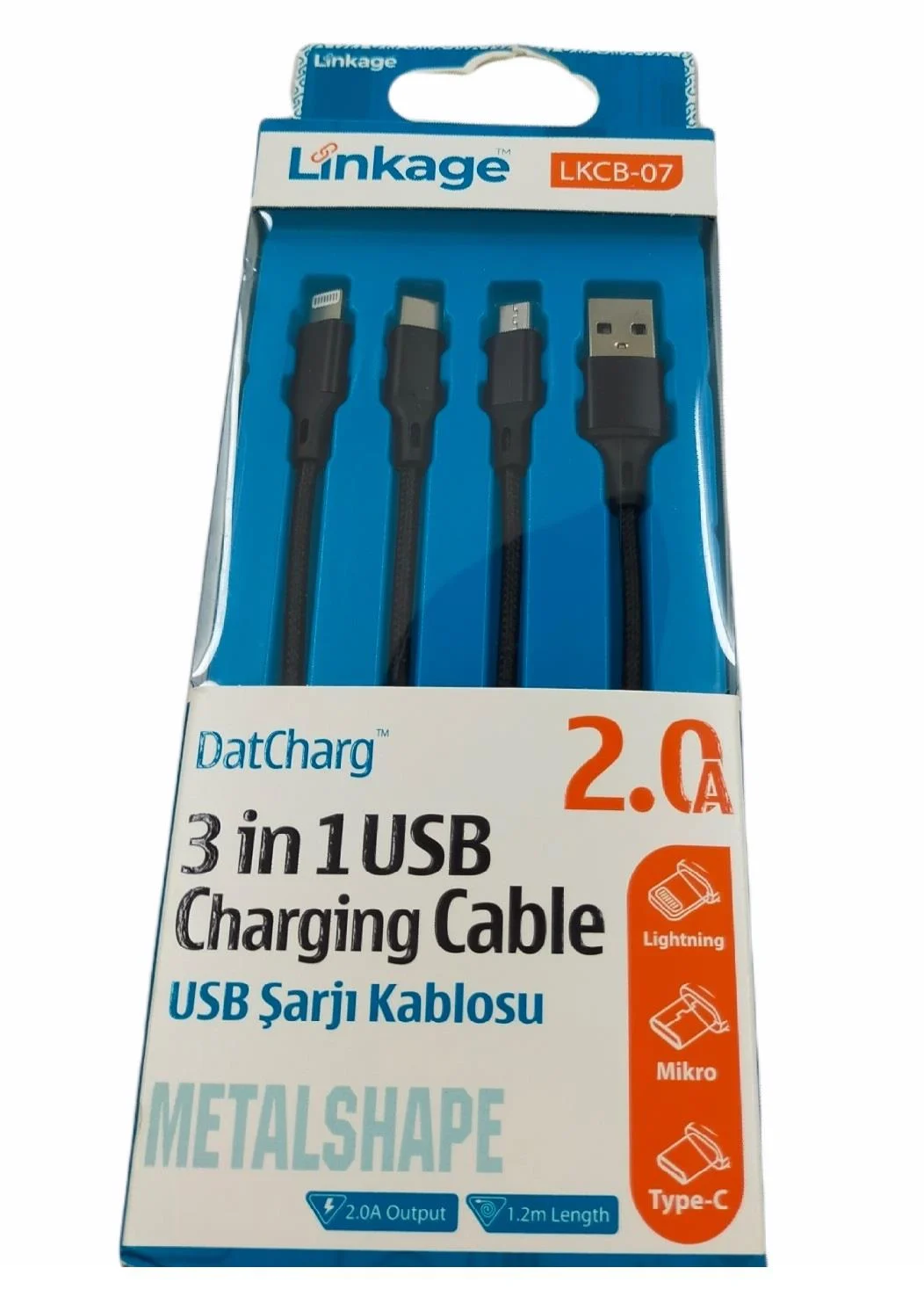 çoklu şarj kablosu