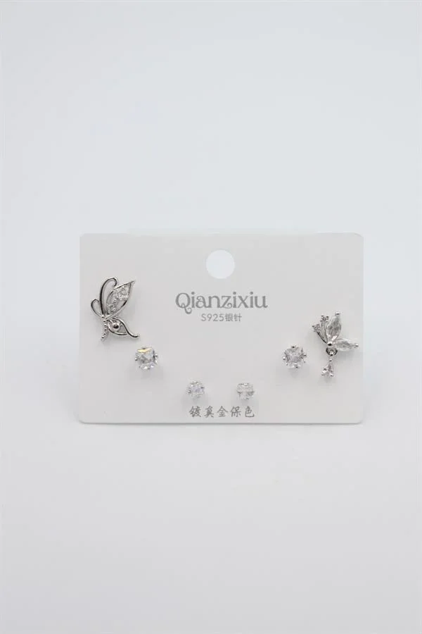 Çoklu Set Küpe - Gümüş | Şık Takı Seti Fiyatı, Yorumları ve Özellikleri