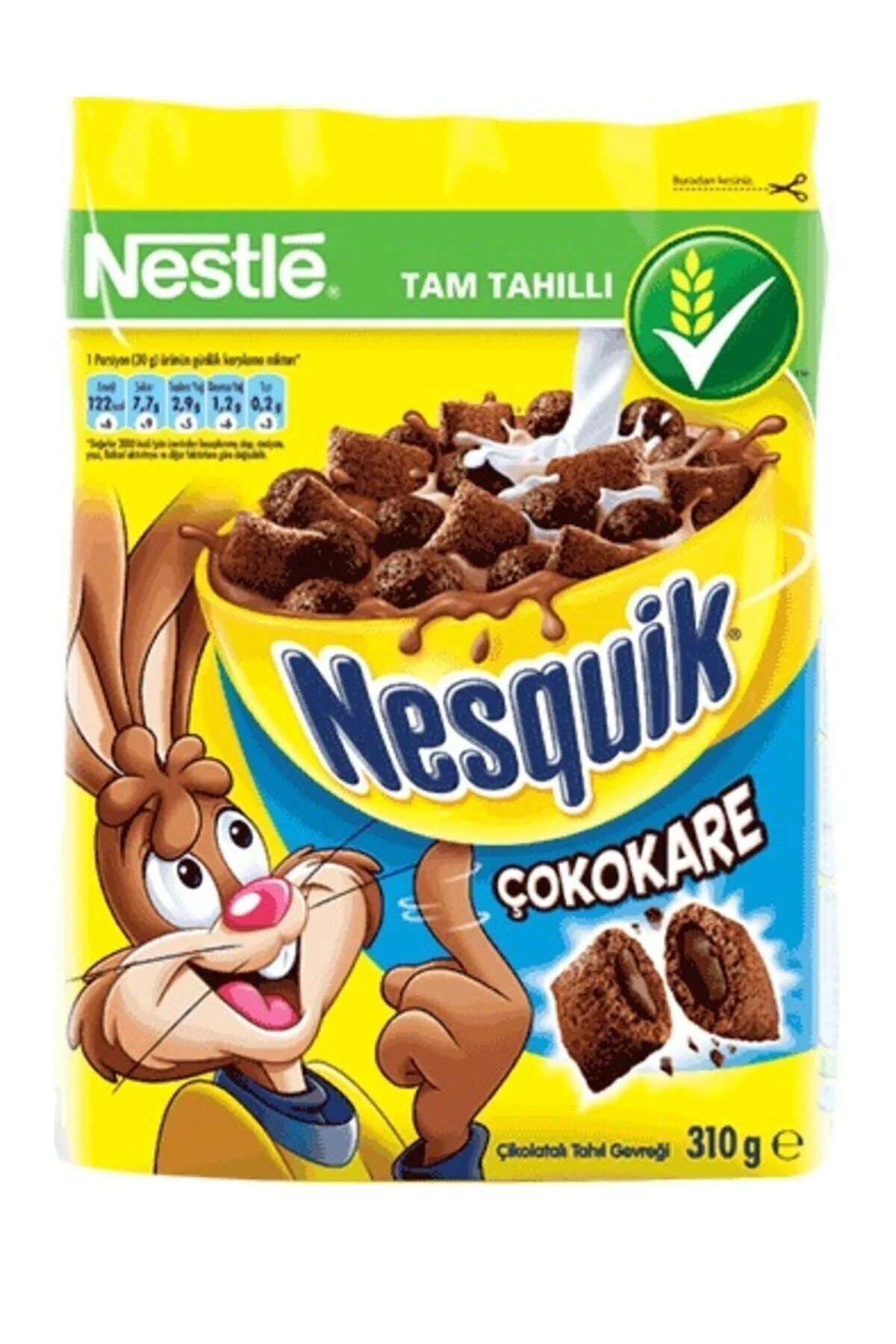 Çokokare Çikolatalı Mısır Gevreği 310 gr