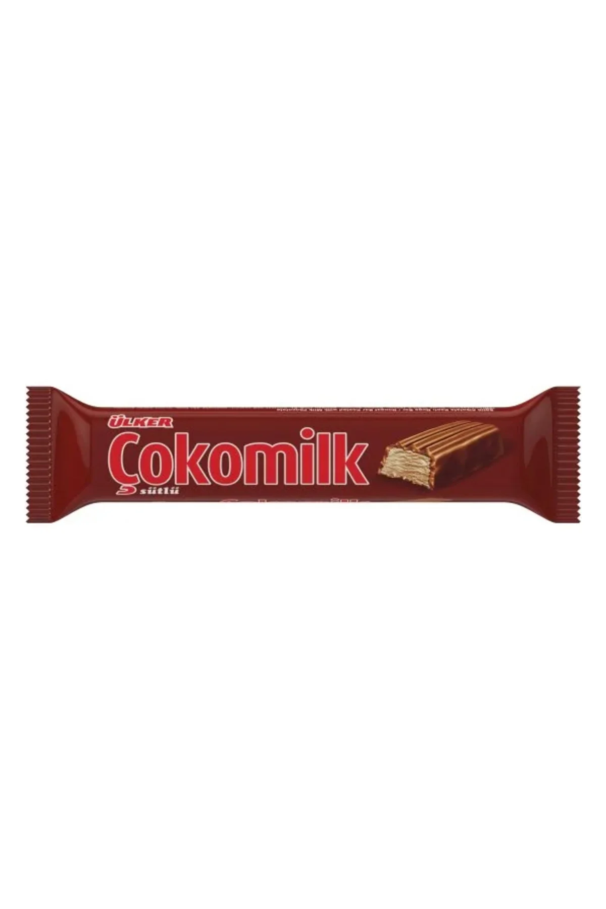 ÇOKOMİLK - Sütlü Çikolata Kaplamalı Nuga Bar - 24 gram - 24 Adet