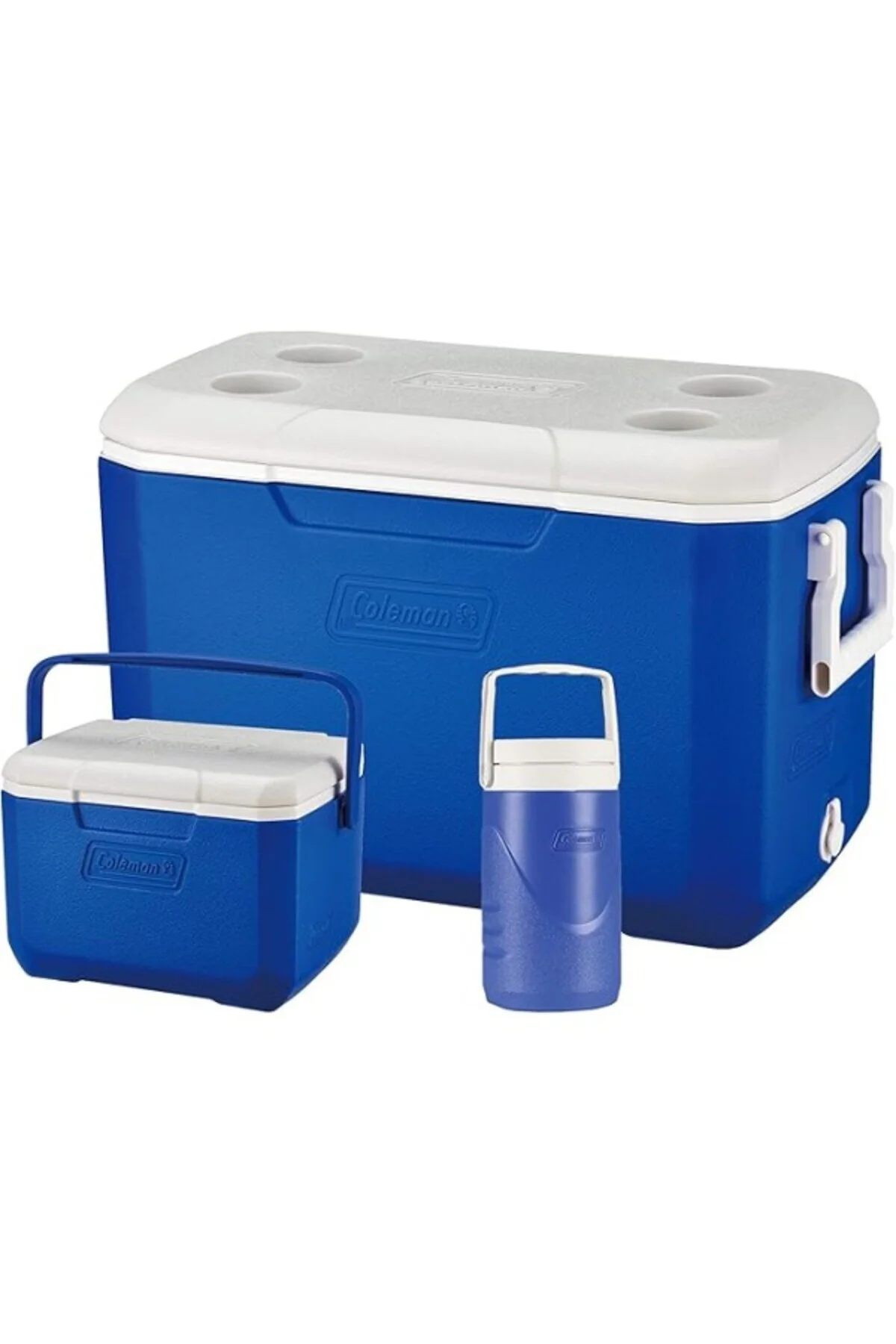 Coleman Cooler Box Combo 3'Lü Set, Poly-Lite 48Qt + Performance S