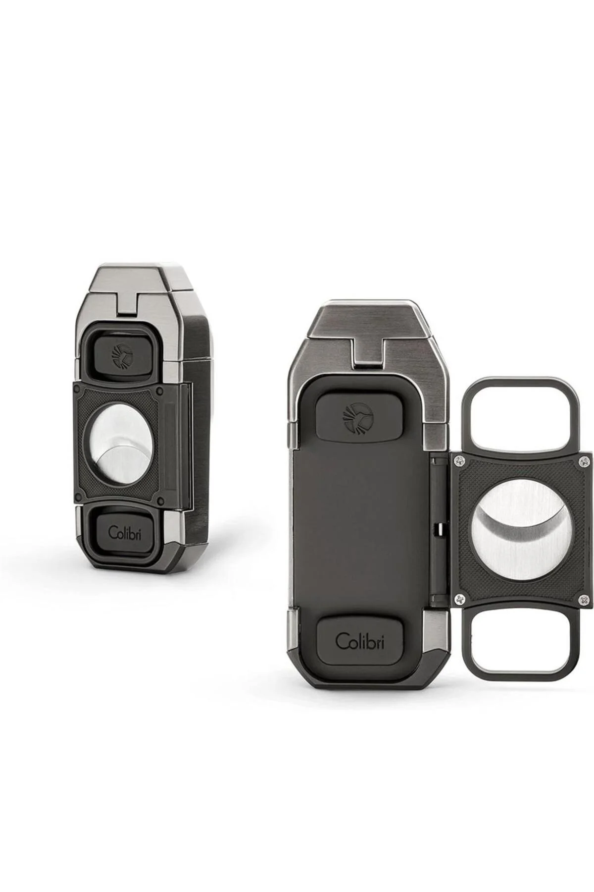 Colibri Boss 3 Jet Alevli Kesicili Siyah Puro Çakmağı - Lüks Metal Tasarım - LI950T1