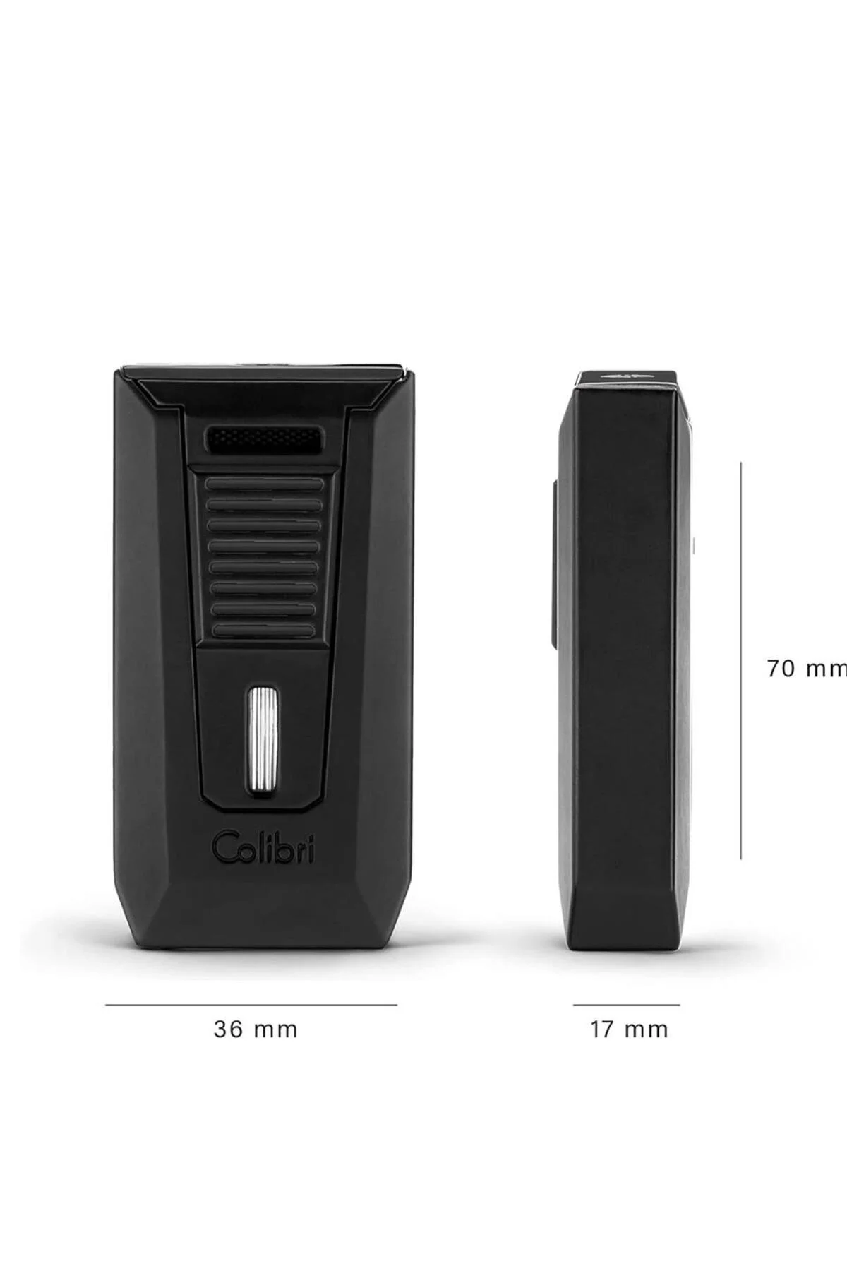 Colibri Slide Çift Alevli Çakmak Puro Çakmağı