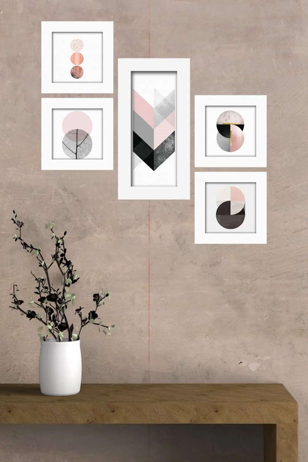 Collage Style 5 Parçalı Mdf Tablo Atf235 Fiyatı, Yorumları ve Özellikleri
