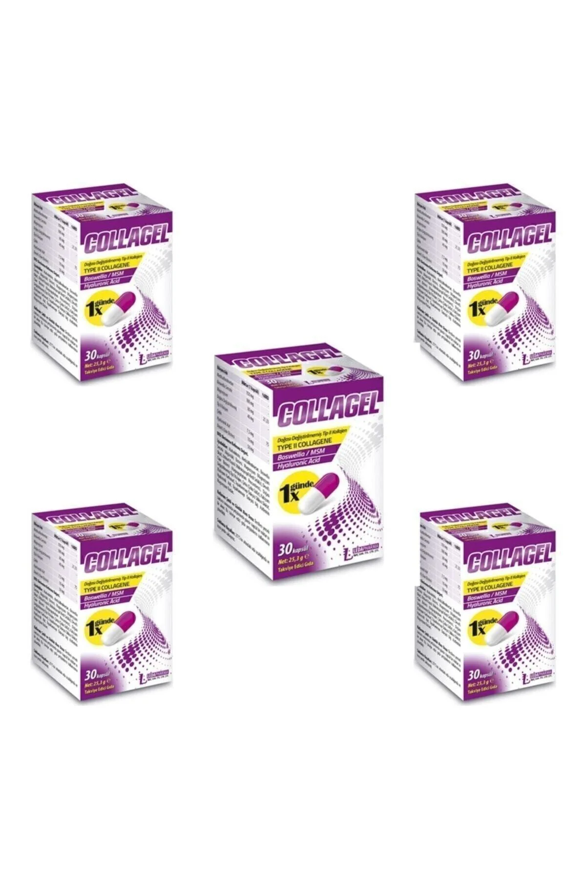 Collagel 30 Kapsül X5 Adet