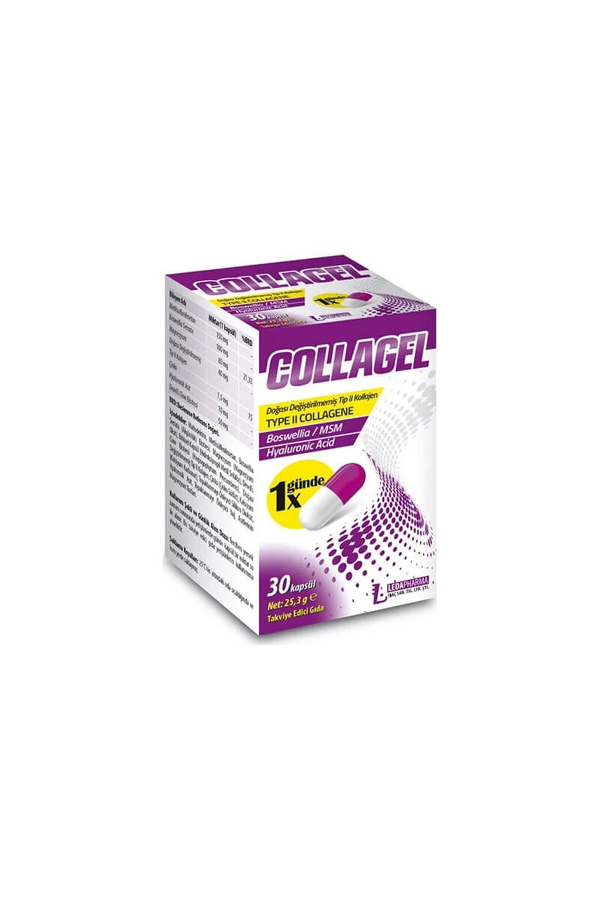 Collagel Tip Iı Kollajen 30 Kapsül