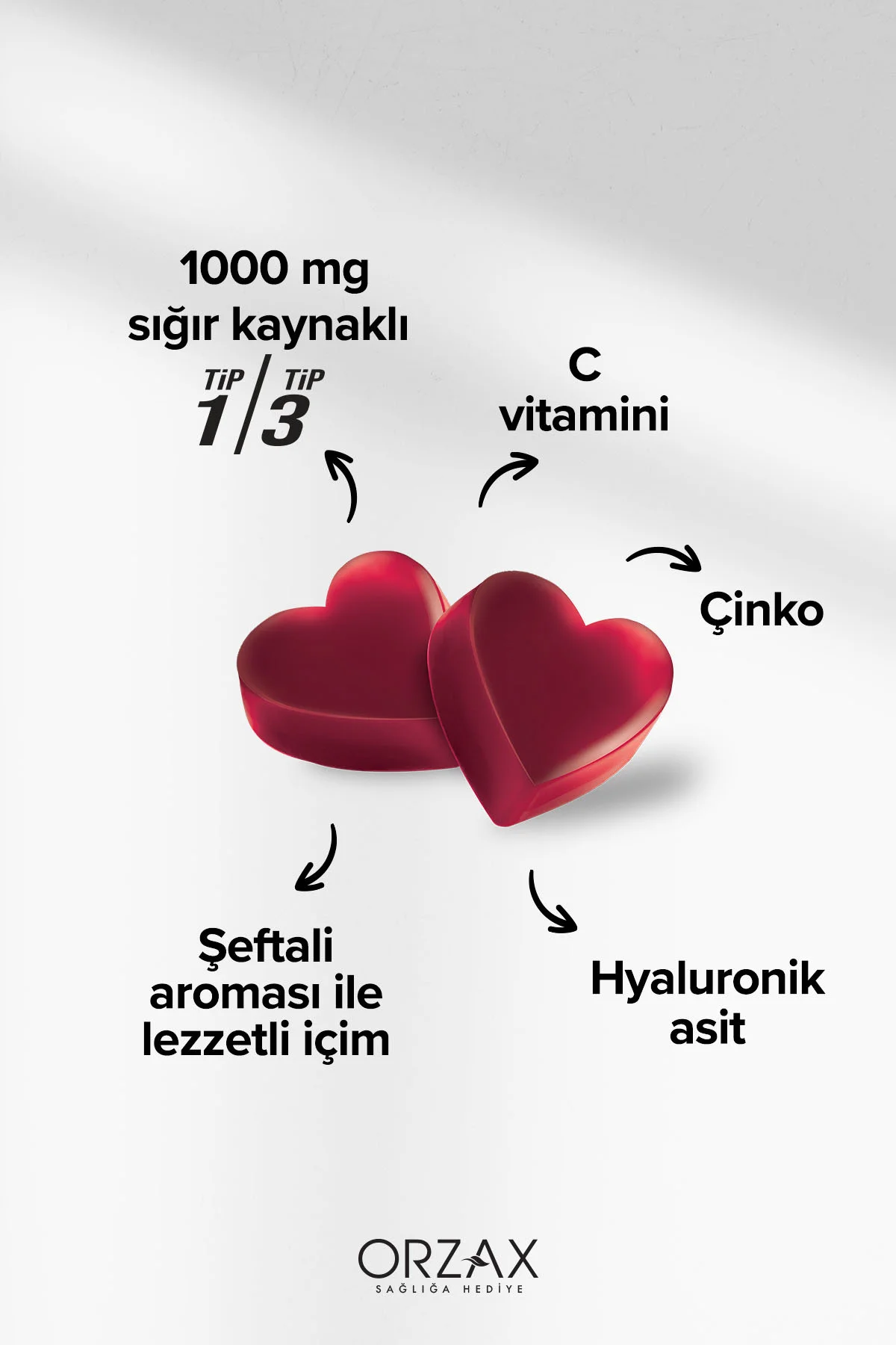 Collagen Beauty Gummies 60 Çiğnenebilir Jel Form