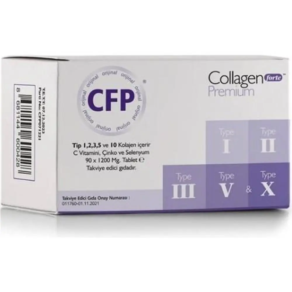 Collagen Forte Premium 1200 mg 90 Tablet 8681144600428