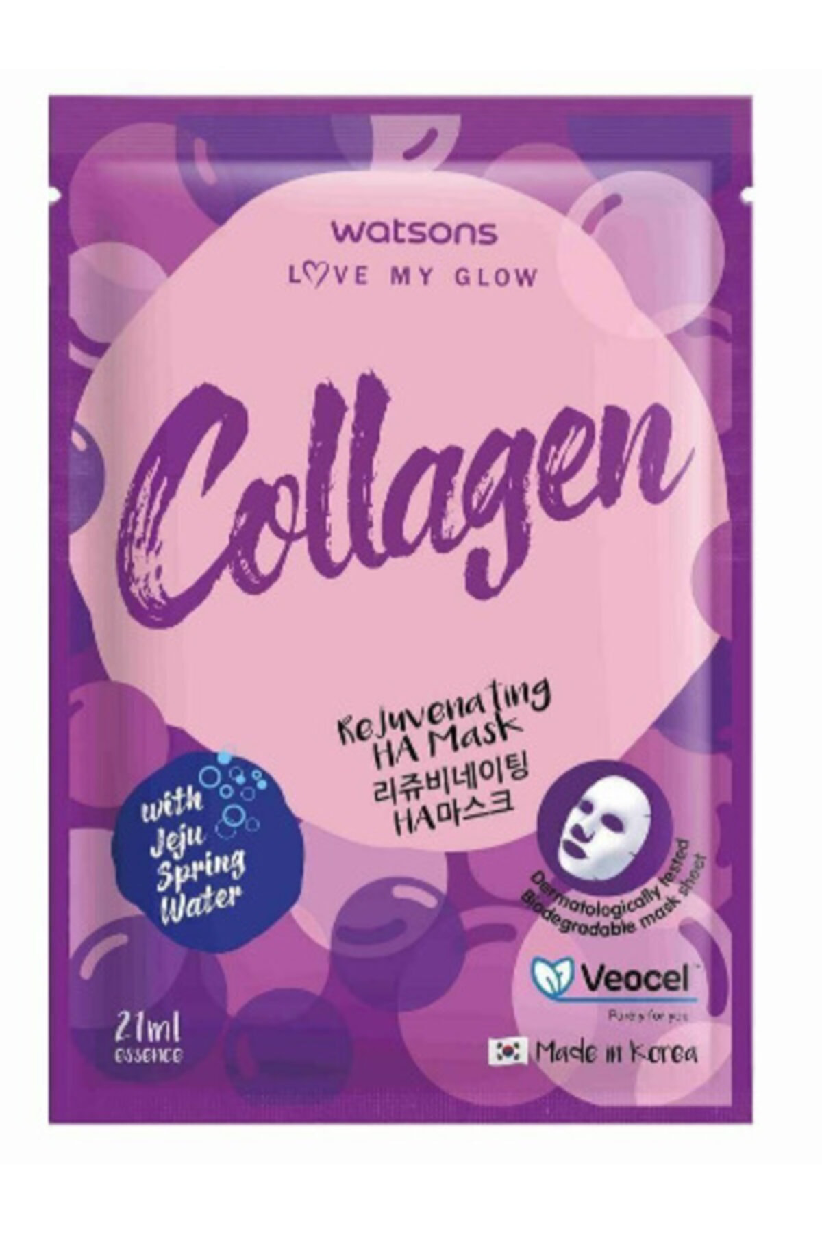 Collagen Ha Kağıt Maske Yenileyici 1 Adet