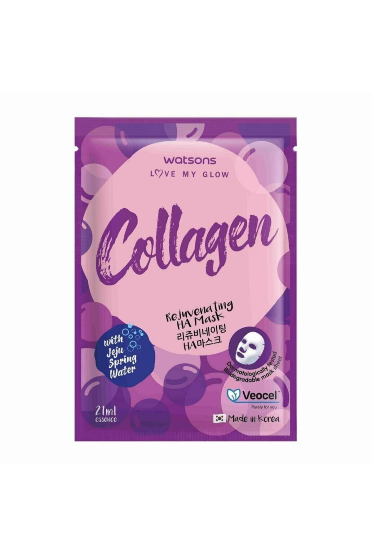 Collagen Ha Kağıt Maske Yenileyici 1 Adet