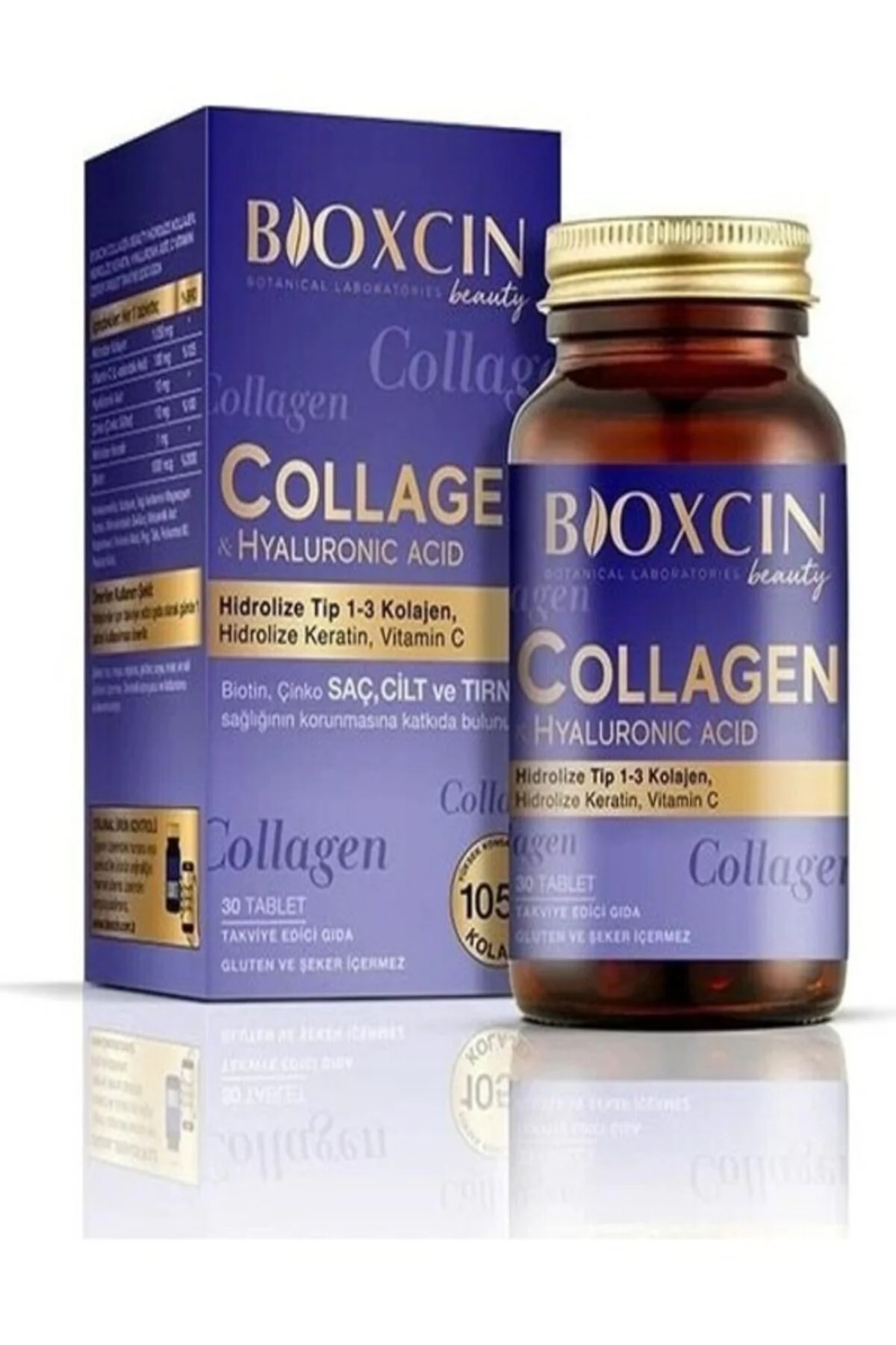 Collagen Hyaluronic Acid Tip 1-3 30 Tablet Collagen Hyaluronic Acid Tip 1-3 30 Tablet