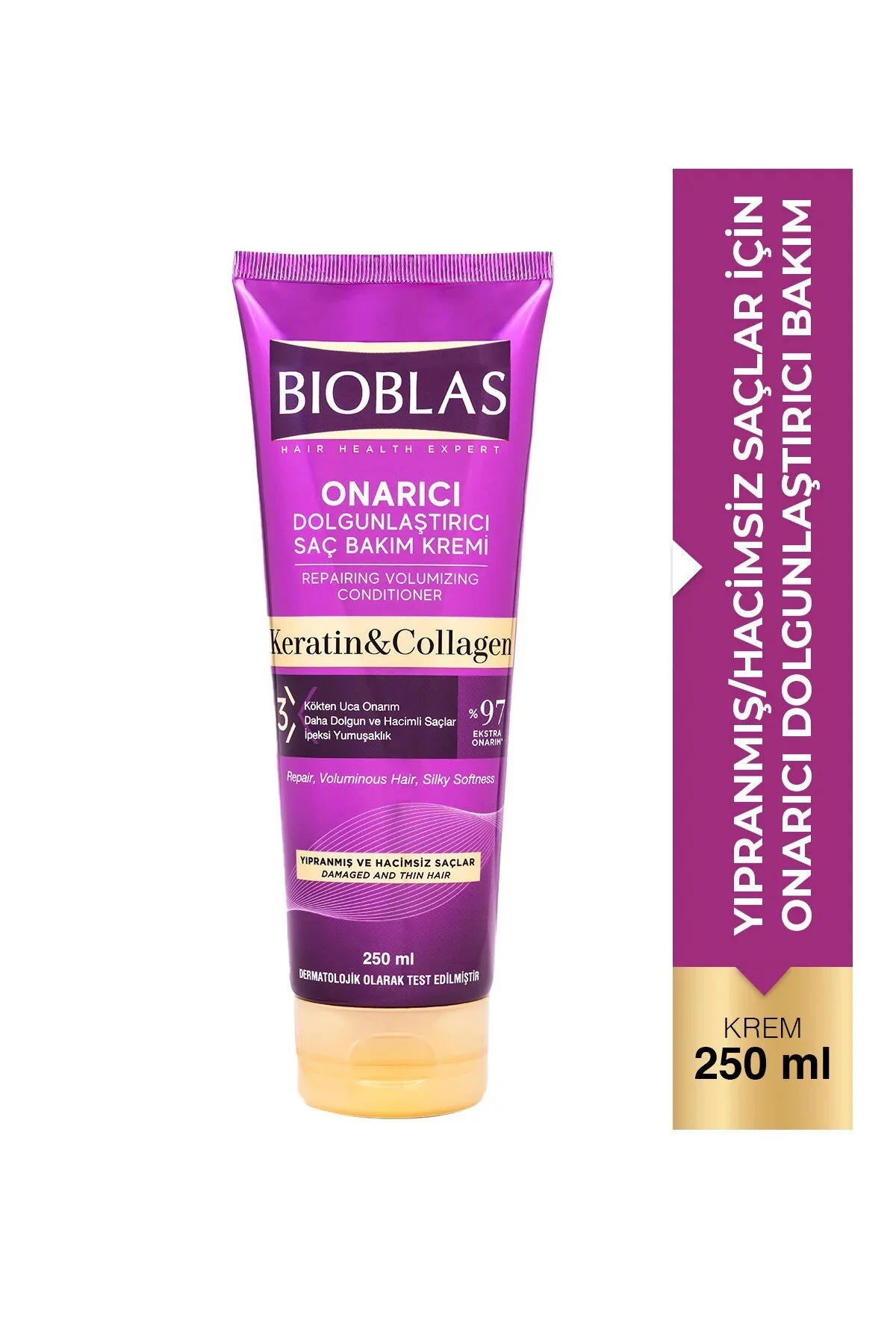 Collagen Keratin Saç Dökülmesine Karşı Saç Kremi 200ml